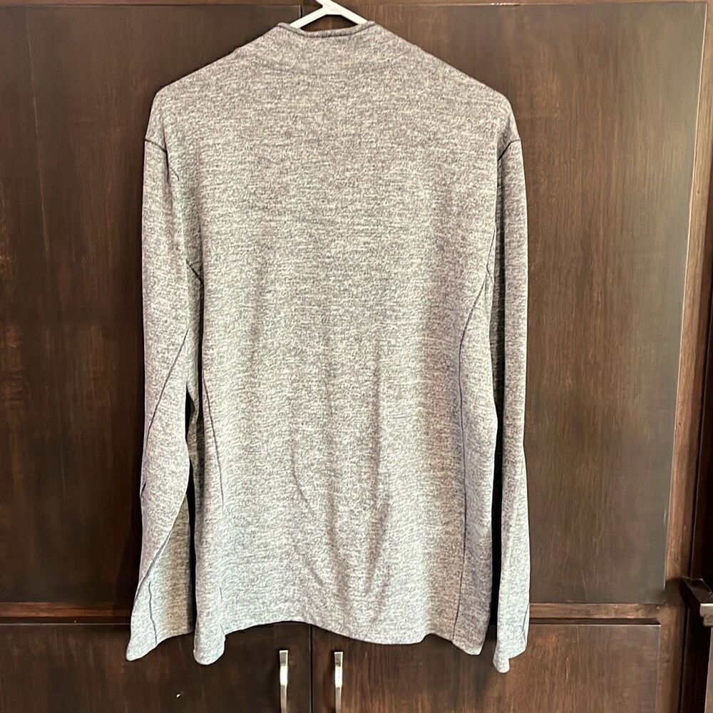 Urban Frontier Gray 1/4 Zip Long Sleeve Large - Picture 4 of 5